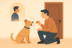 Dog training guide image for Barking at Door and Visitors