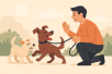 Dog training guide image for Inappropriate Play with Other Dogs