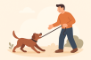 Dog training guide image for Understanding and Managing Lead Pulling