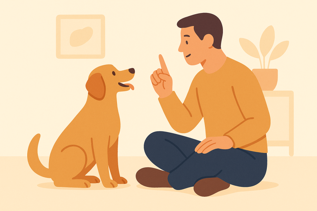 Dog training guide image for Understanding and Managing Attention-Seeking Behaviours in Dogs