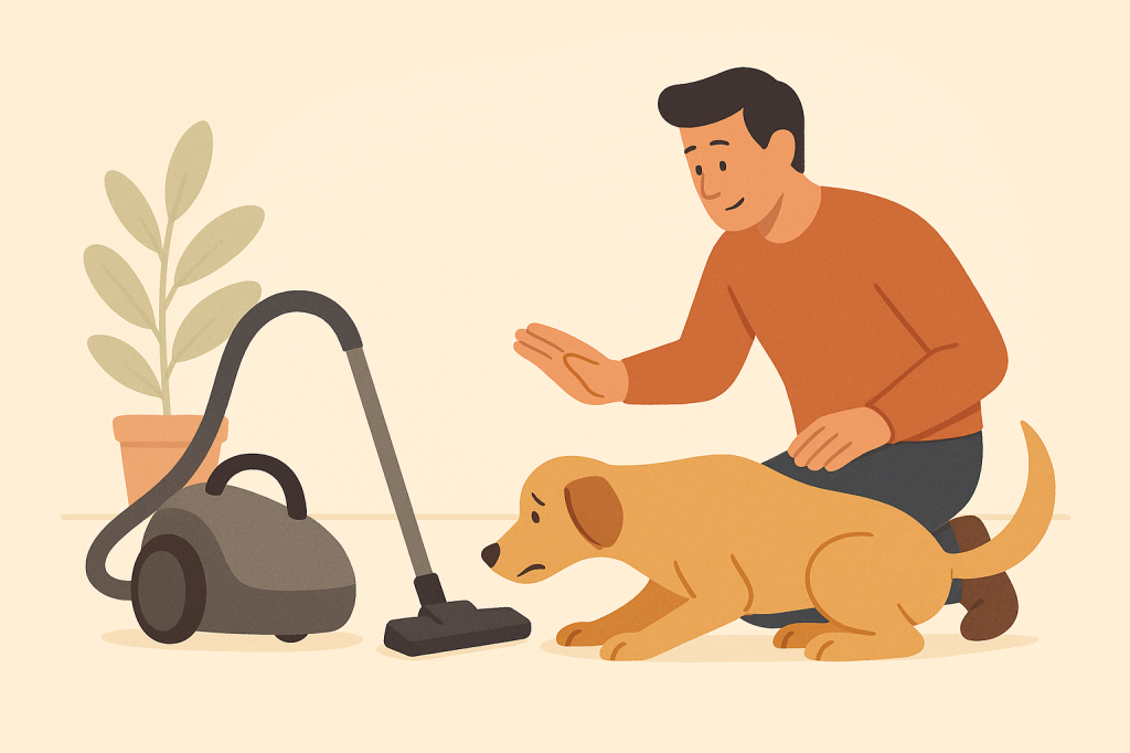 Dog training guide image for Understanding and Managing Your Dog's Fear of Novel Objects