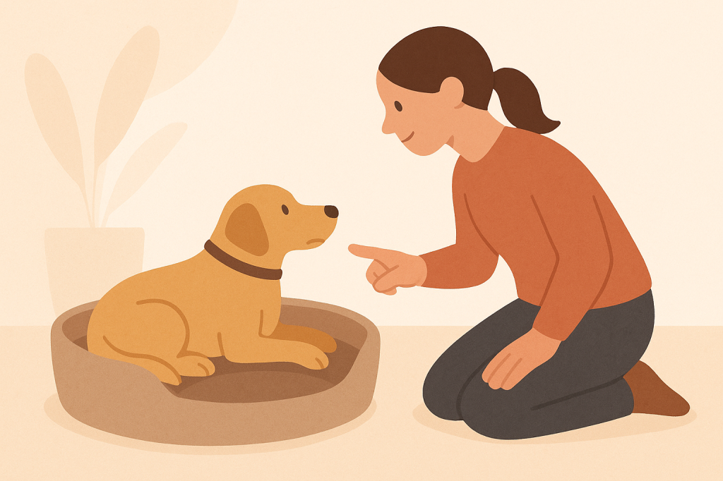 Dog training guide image for Guarding Resting Places: Understanding and Managing Canine Behaviour