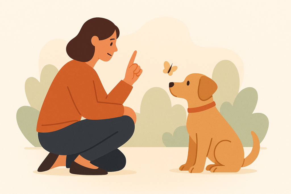 Dog training guide image for Addressing Poor Focus and Distraction in Dogs