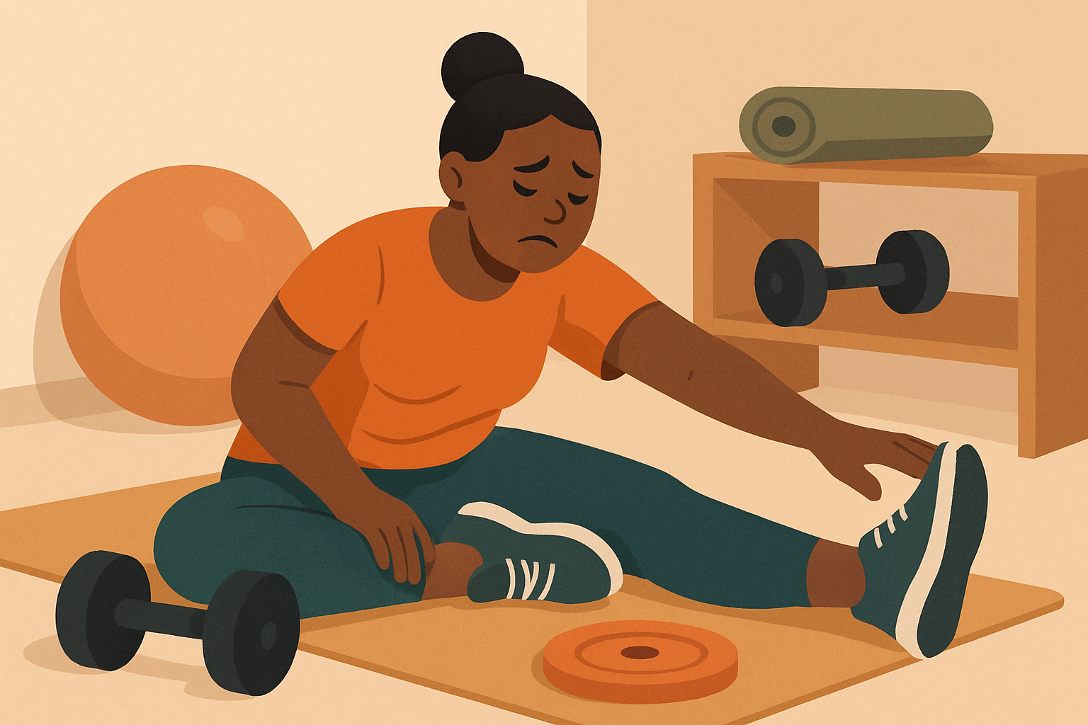 Personal fitness guide image for The Reality of Exercise the Day After Being Out of the Loop